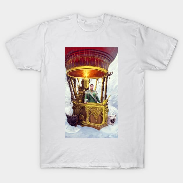 Lighter Than Air Chariot T-Shirt by evocexperiments